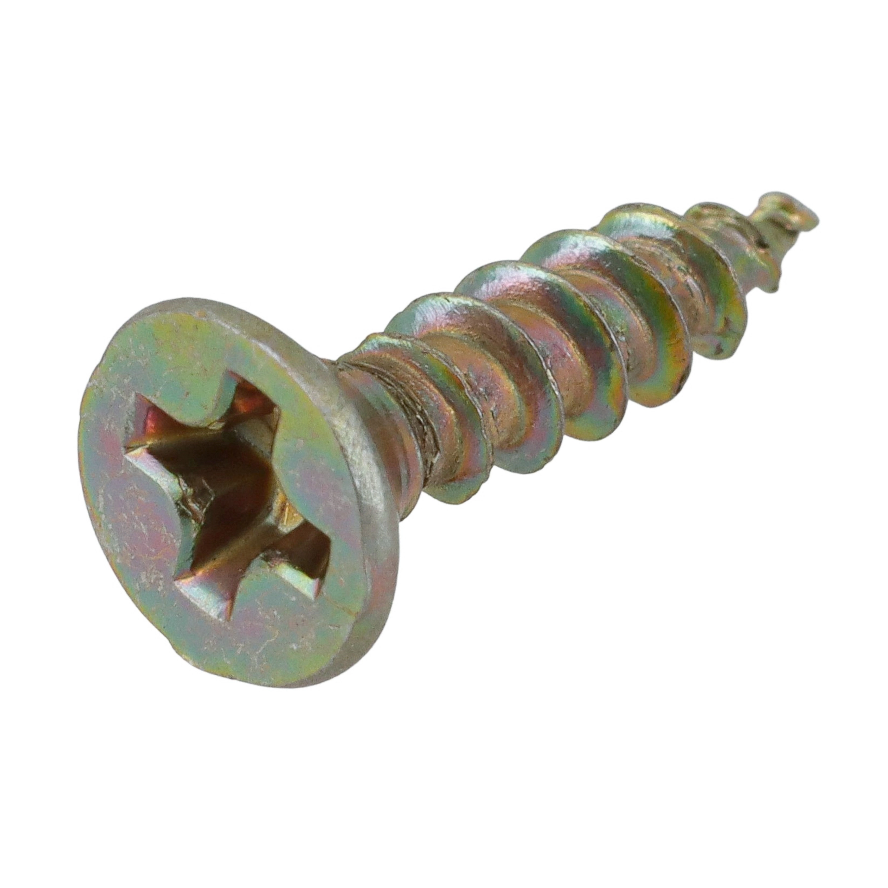 Parafuso de Aço para Madeira 3x12mm Auto Atarraxante Chata Philips 20 peças