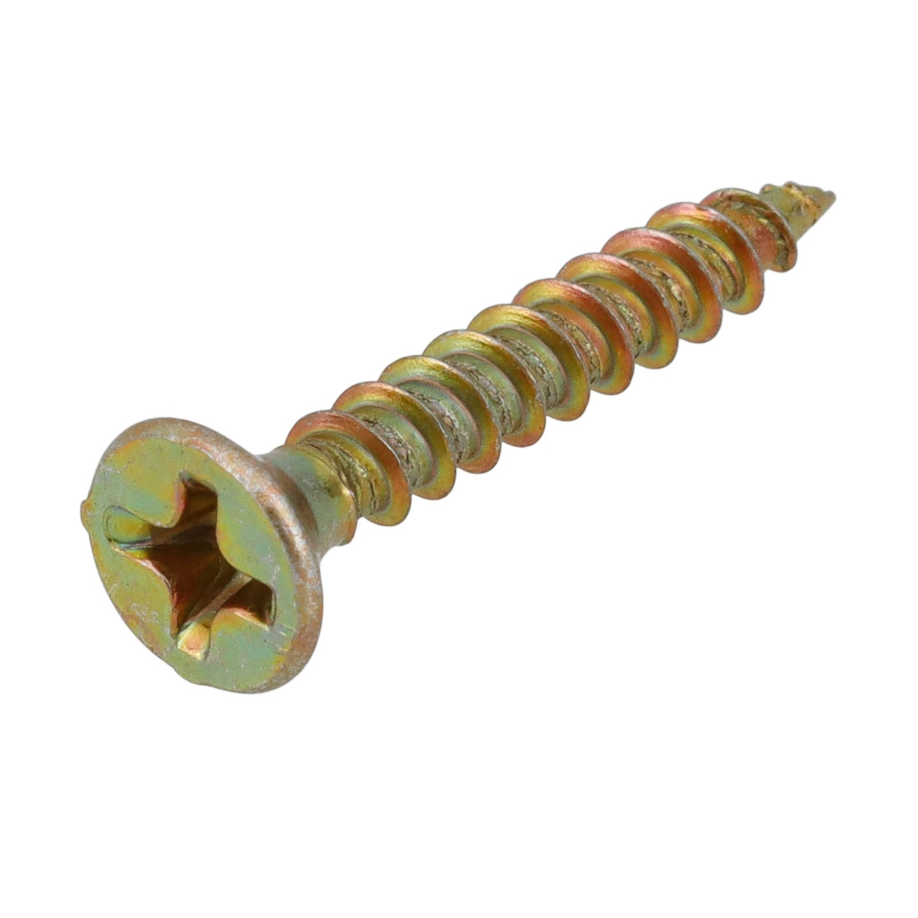 Parafuso de Aço para Madeira 3x20mm Auto Atarraxante Chata Philips 20 peças