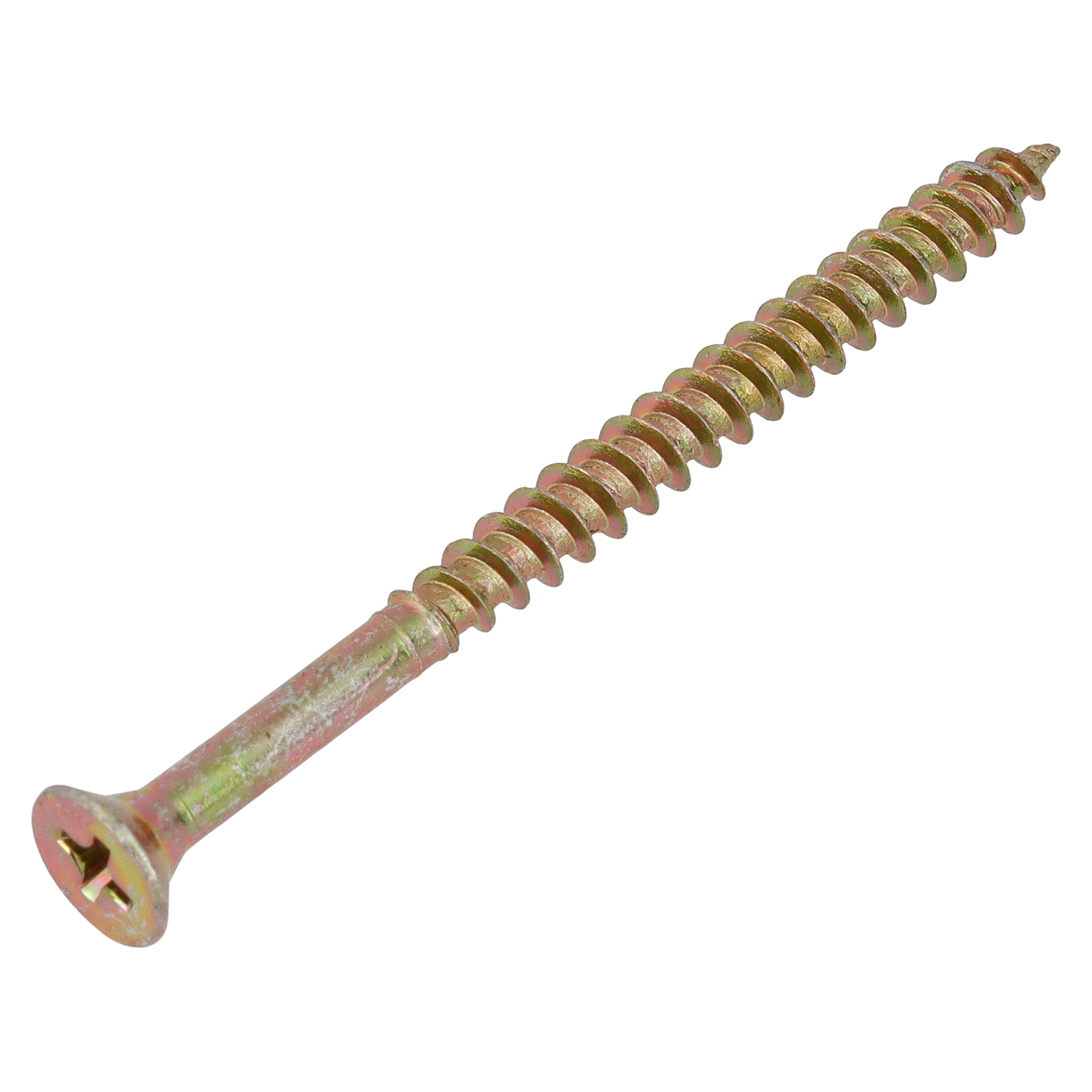 Parafuso de Aço para Madeira 4,5x60mm Auto Atarraxante Chata Philips 10 peças