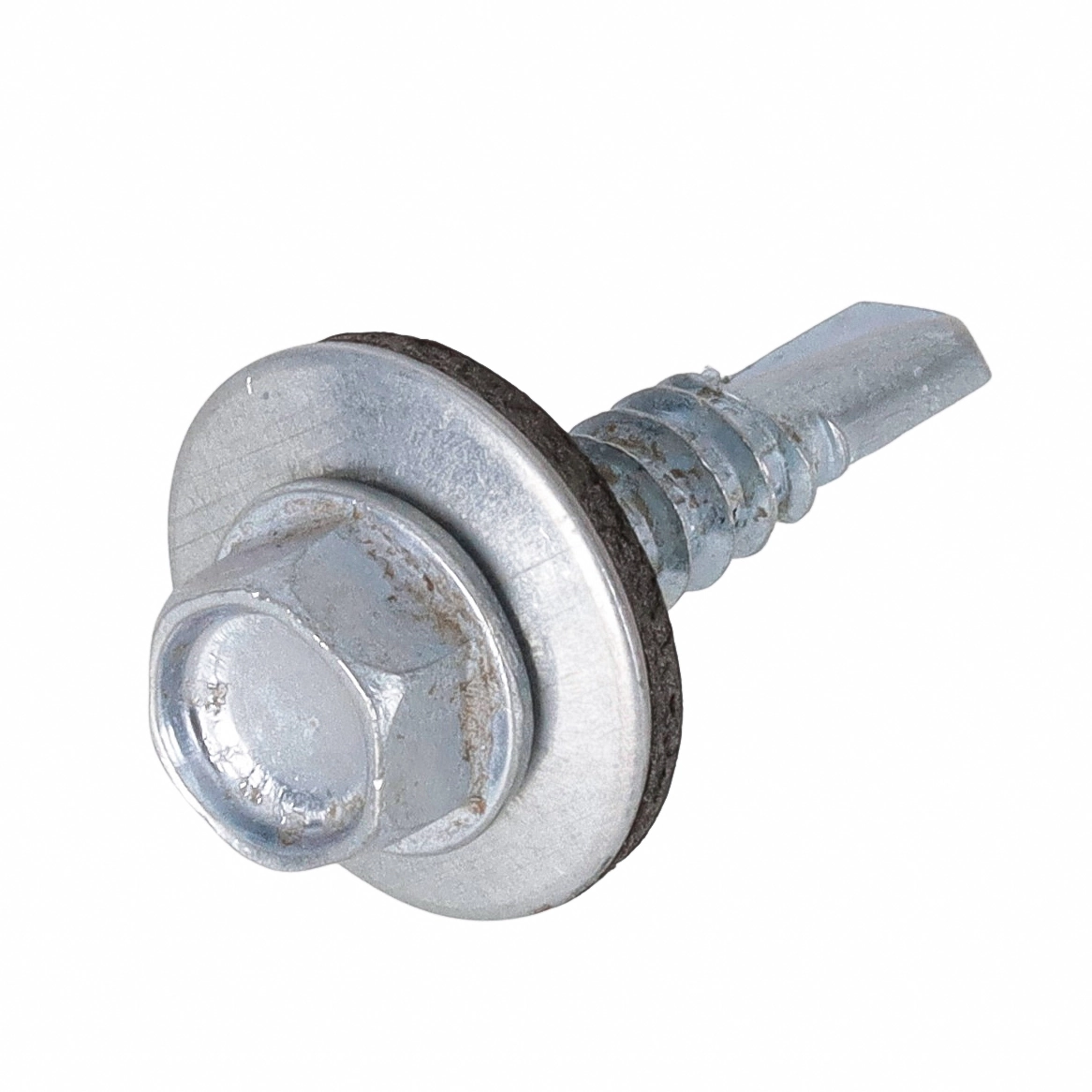 Parafuso de Aço para Telha 5,5x25mm Auto Brocante Sextavada sem Fenda 6 peças