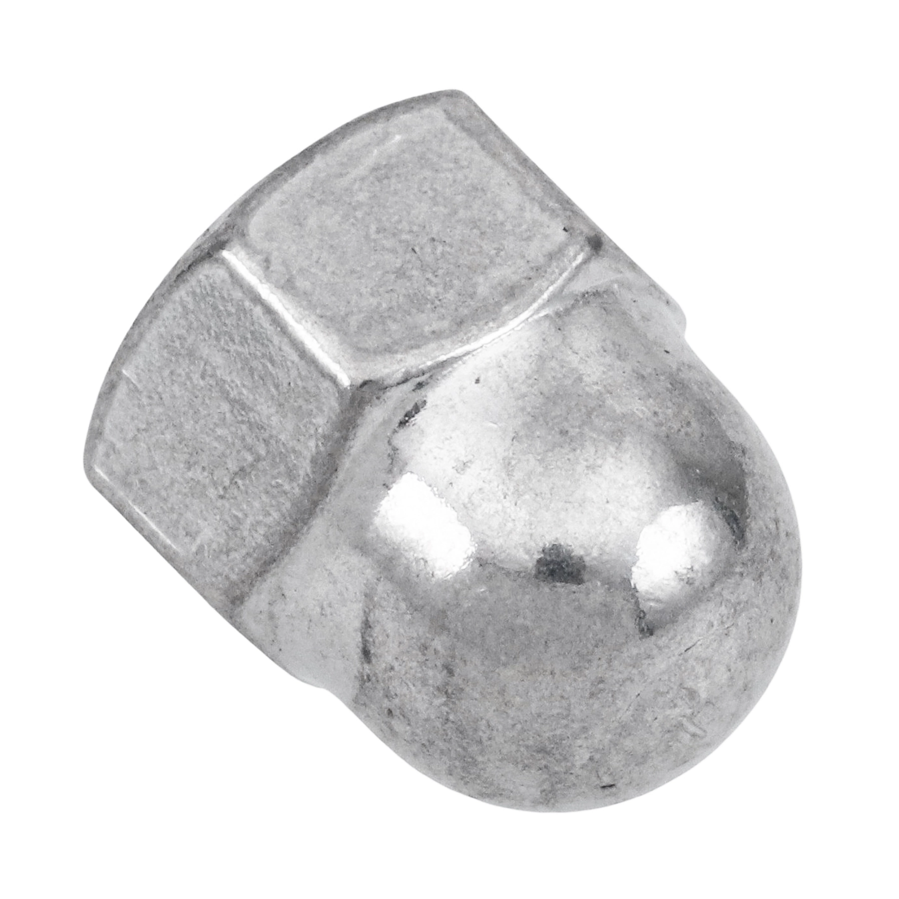 Porca Calota Aço Inox 6,3mm 1/4" 2 peças
