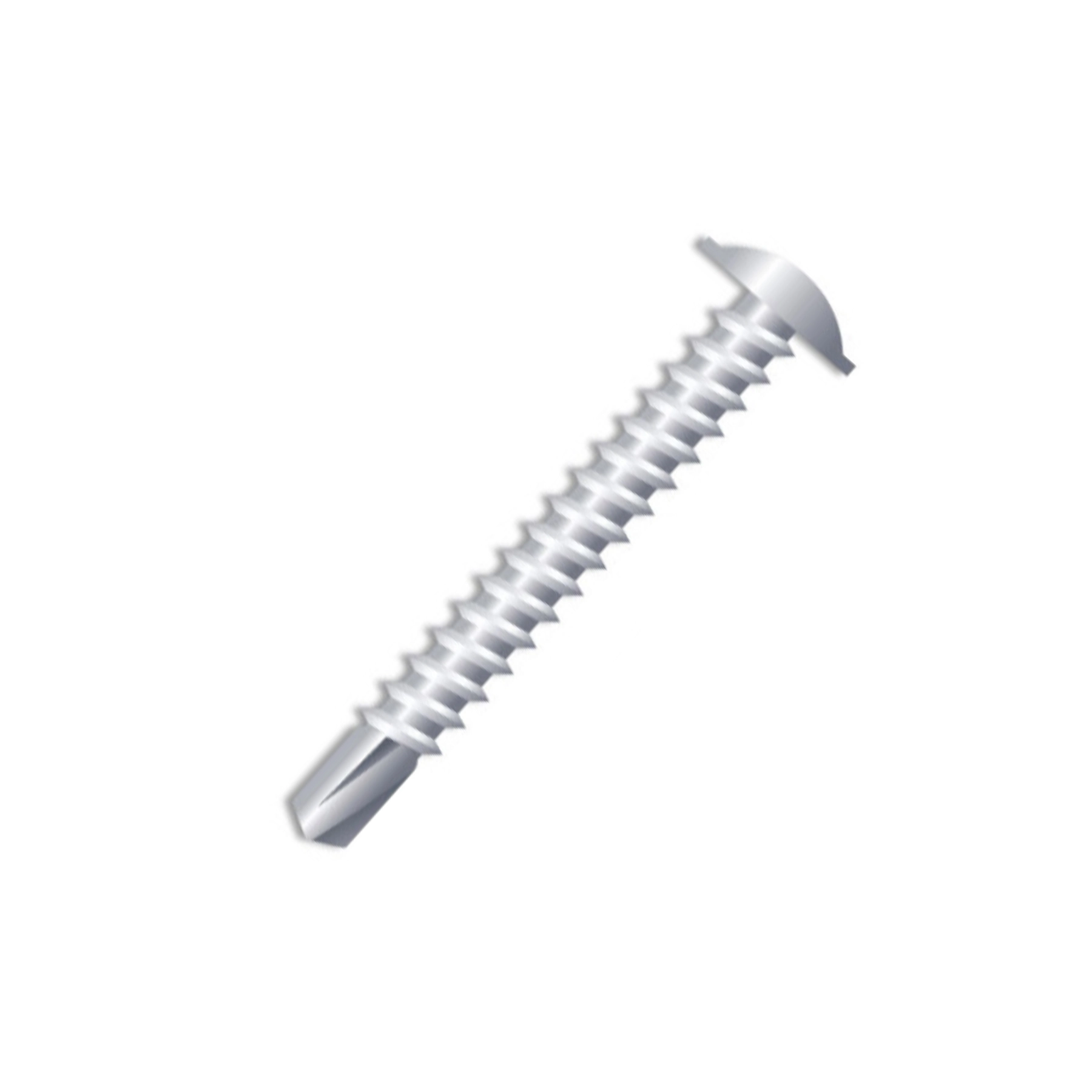 Parafuso de Aço para Metal 4,2x13mm Auto Atarraxante Flangeada Fenda 25 peças