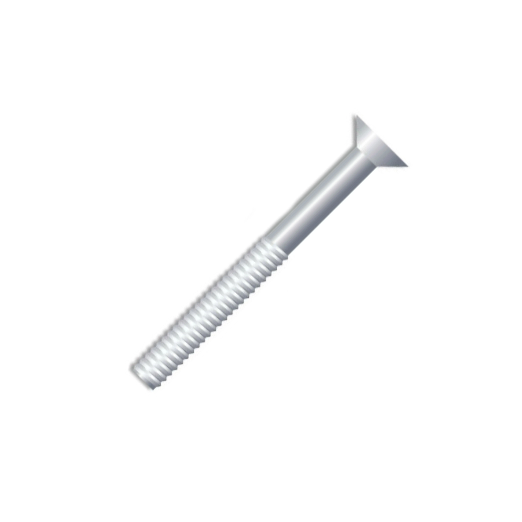 Parafuso de Aço para Madeira 6,3x100mm Auto Atarraxante Chata Fenda 2 peças