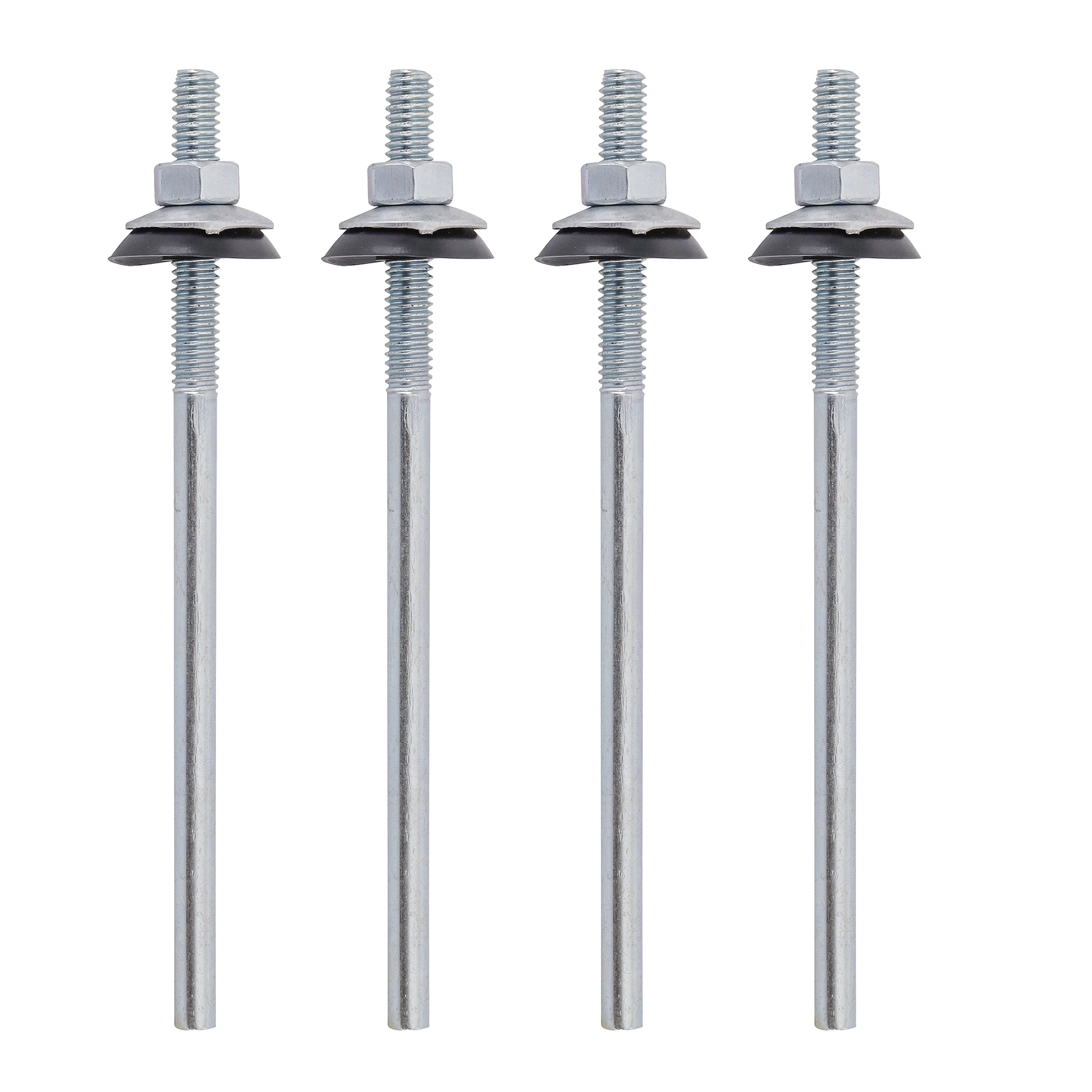 Haste para Telha 5/16x150mm Aço 4 peças