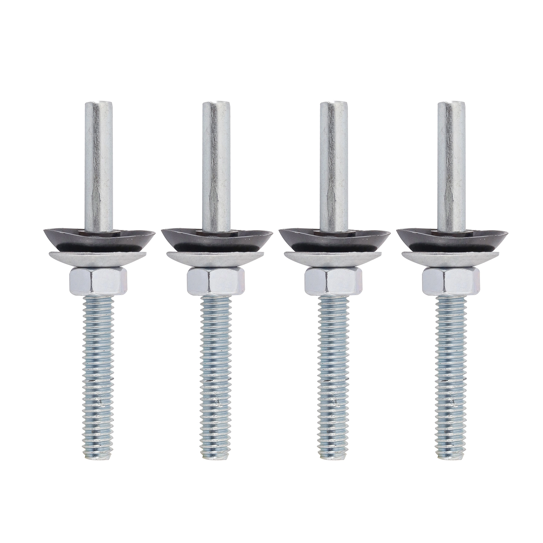 Haste para Telha 5/16x85mm Aço 4 peças