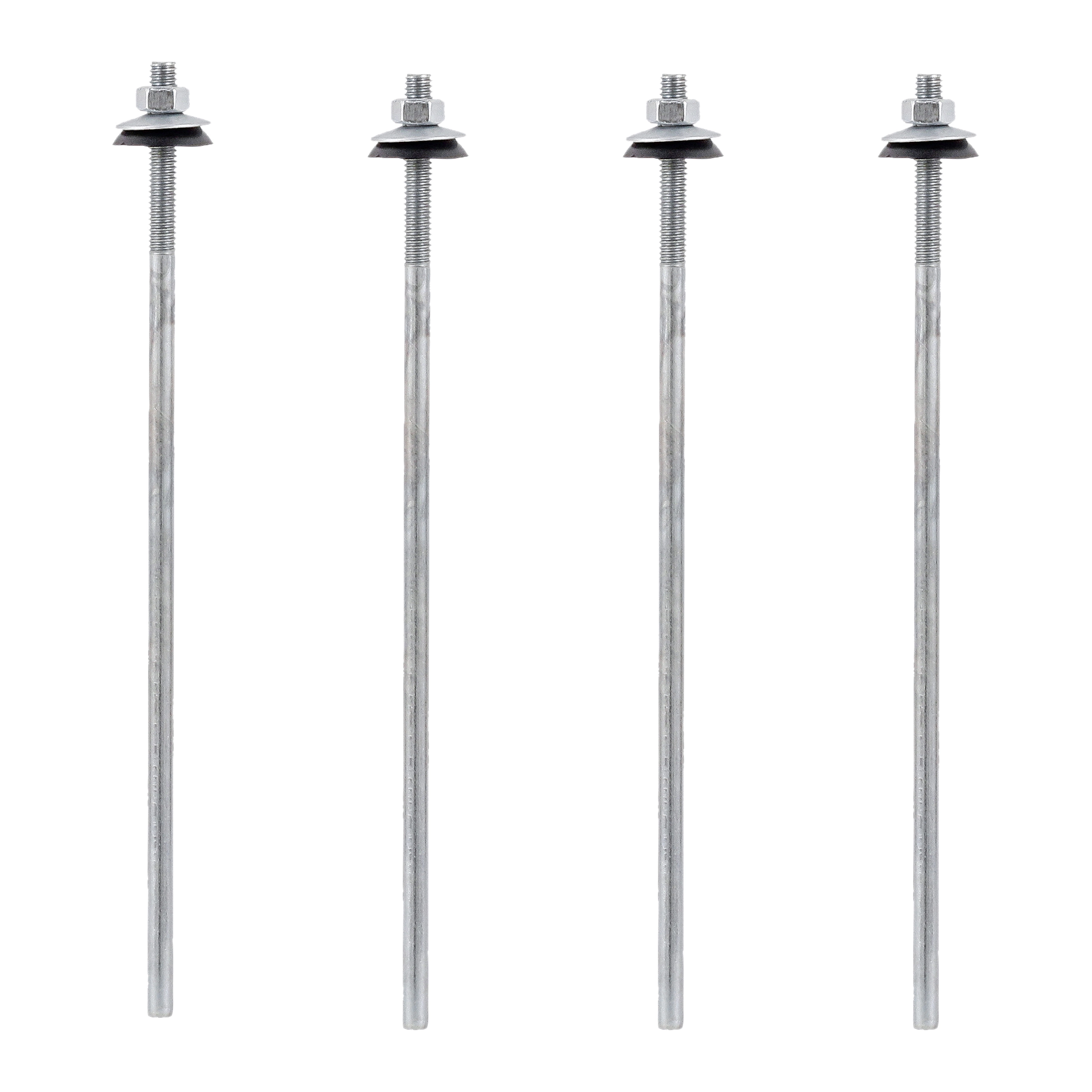Haste para Telha 5/16x25mm Aço 4 peças