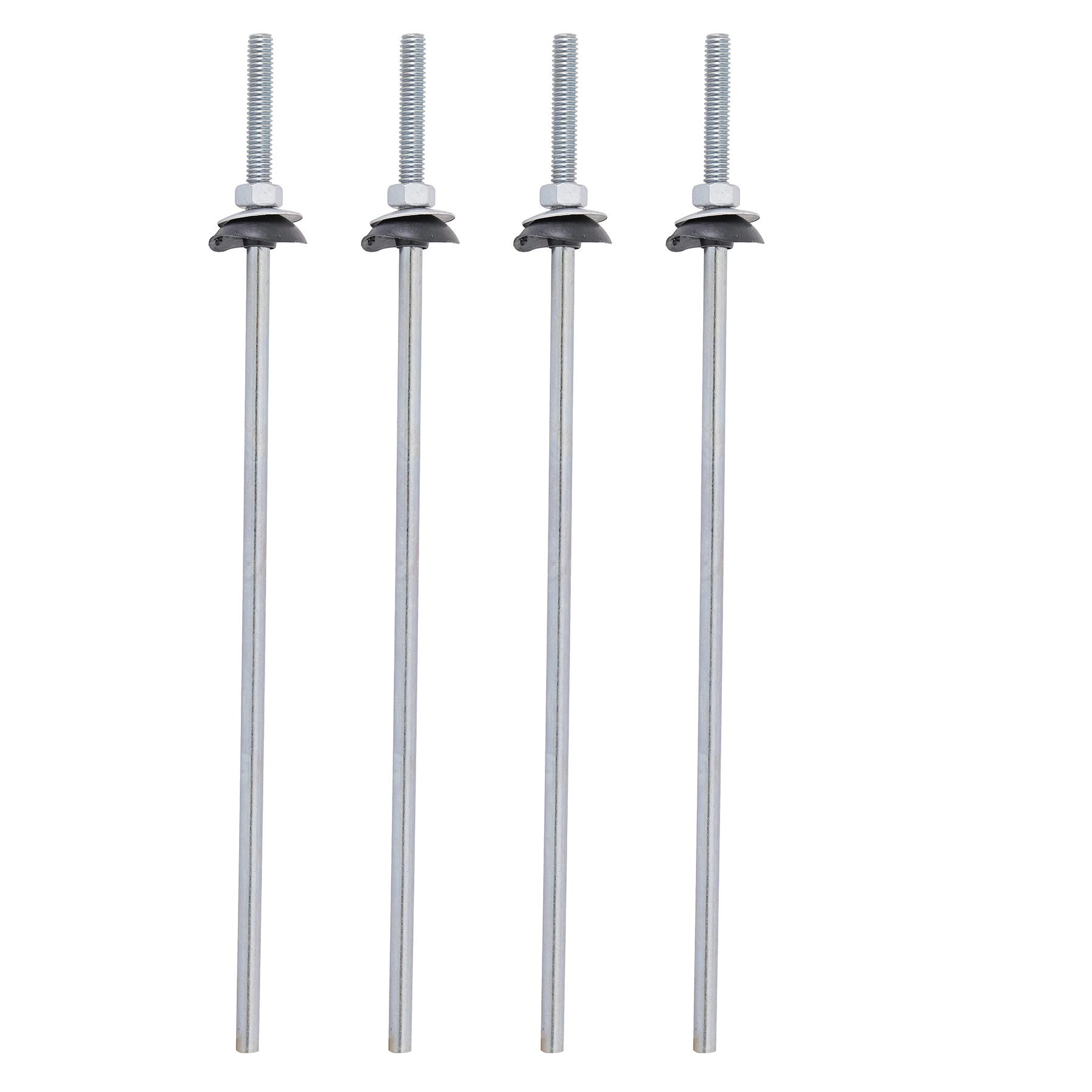 Haste para Telha 5/16x300mm Aço 4 peças