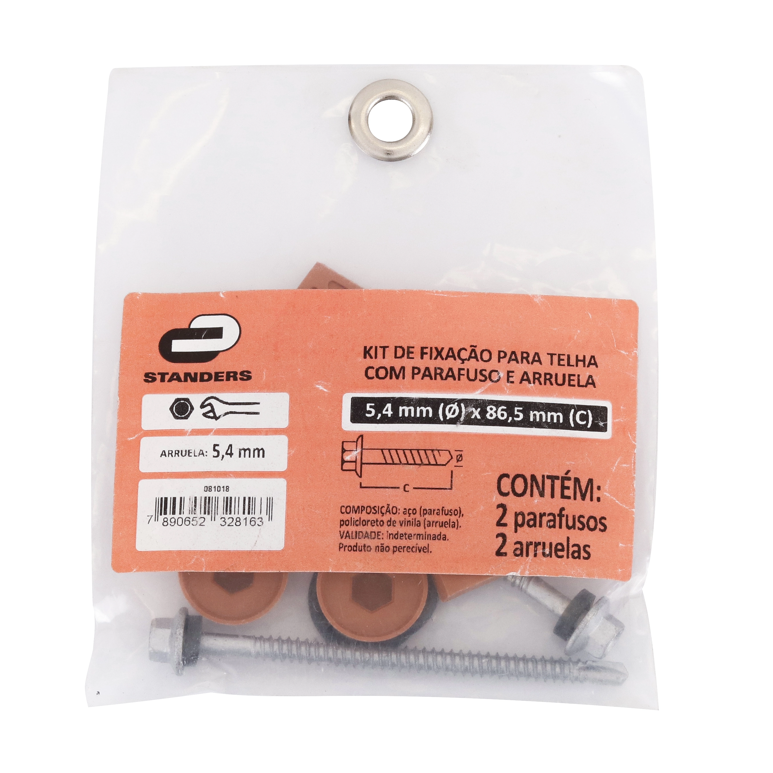 Kit Vedação para Telha Plástico 2 peças