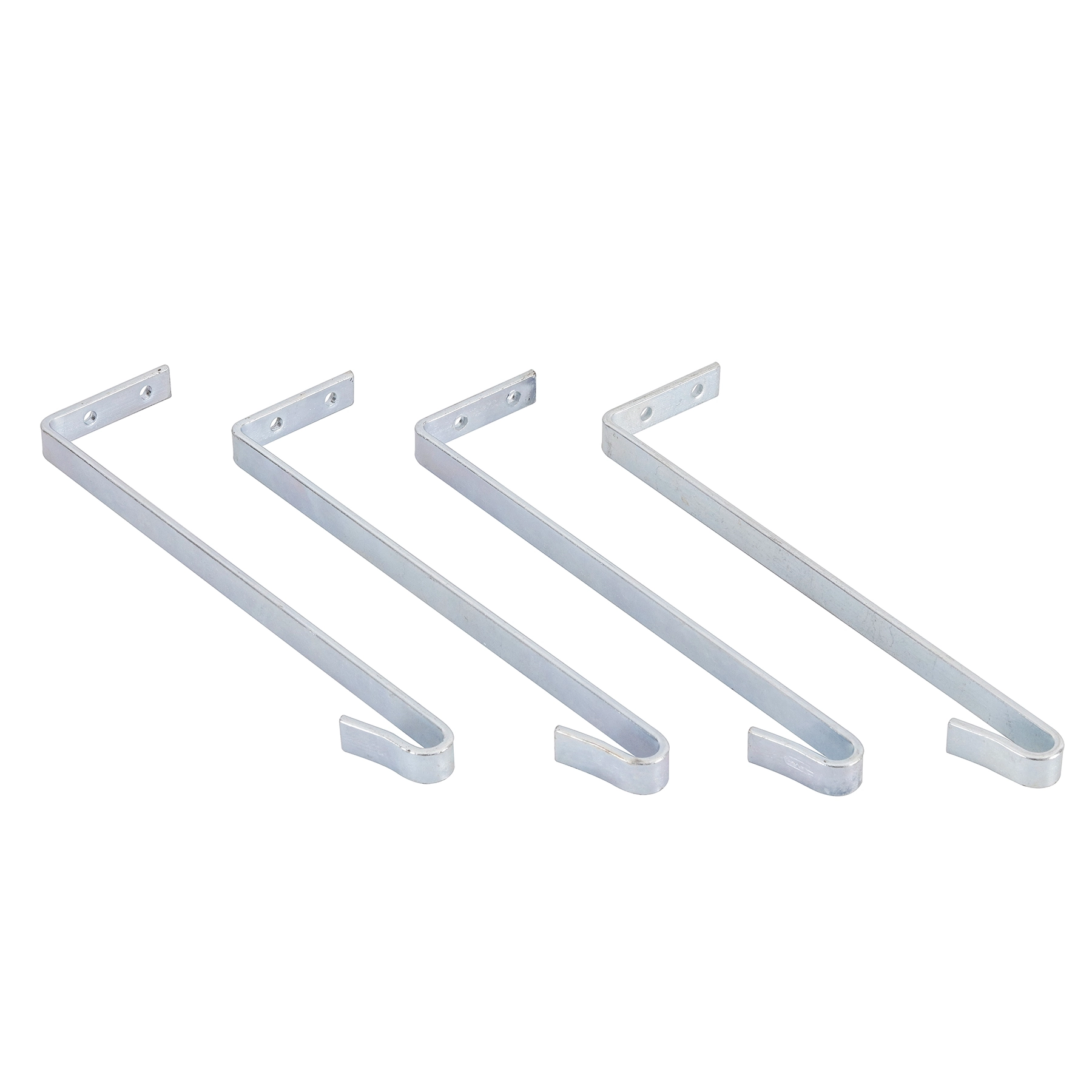 Gancho Chato para Telha "L" 1/2"x1/8"x200mm Aço 1 peça