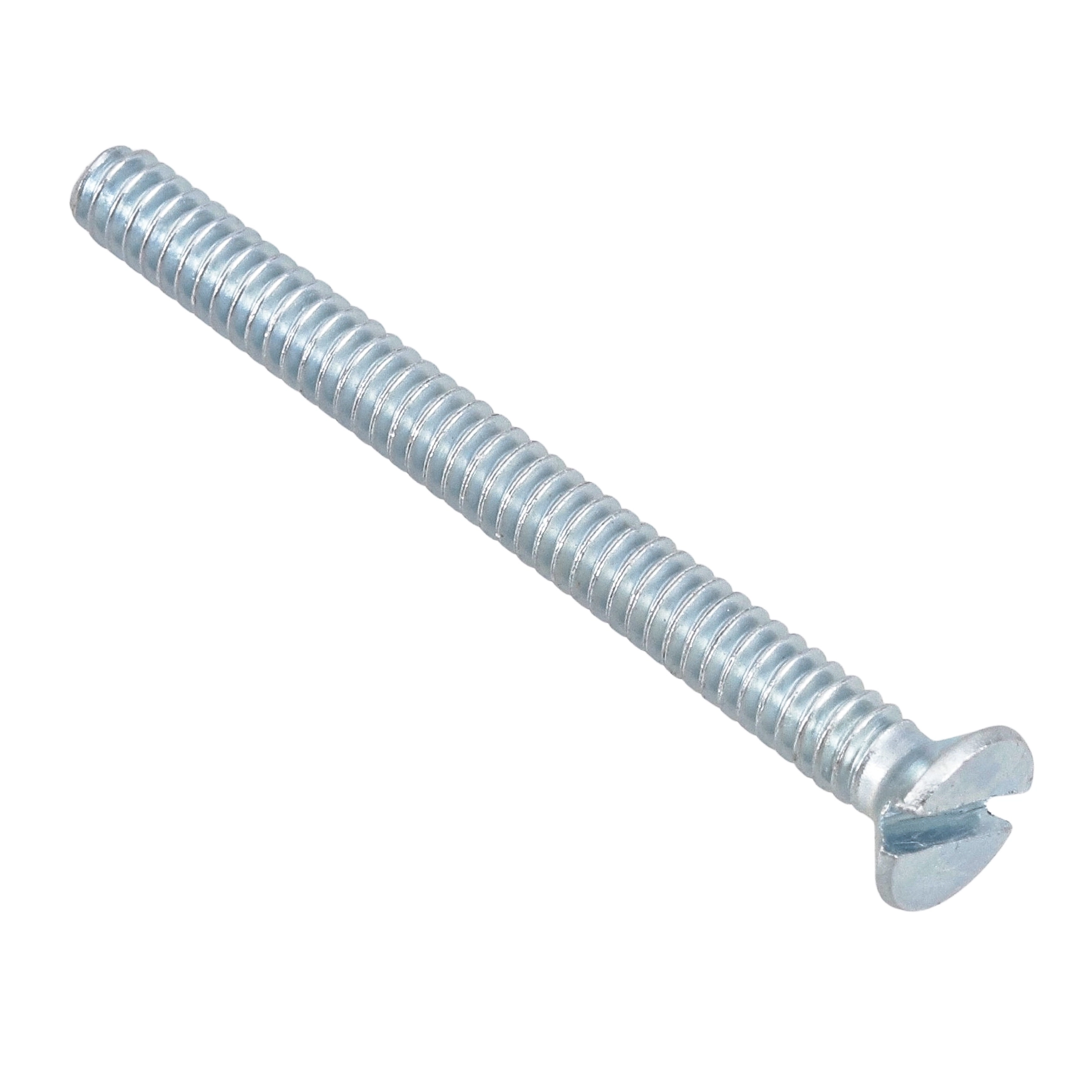 Parafuso de Aço para Caixa de Luz 3,5x38,1mm Máquina Chata Fenda 10 peças