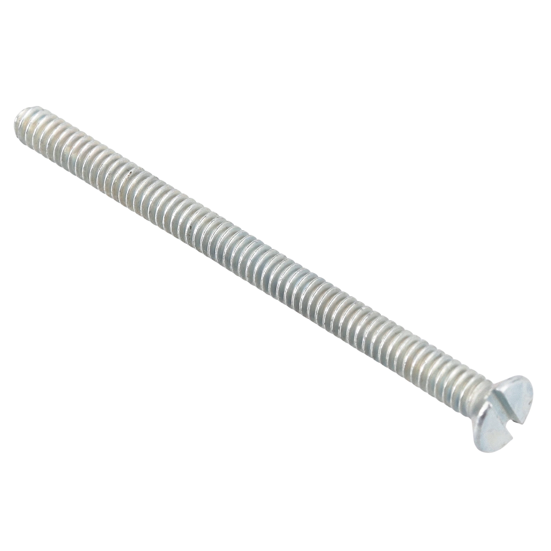Parafuso de Aço para Caixa de Luz 3,5x50,8mm Máquina Chata Fenda 10 peças