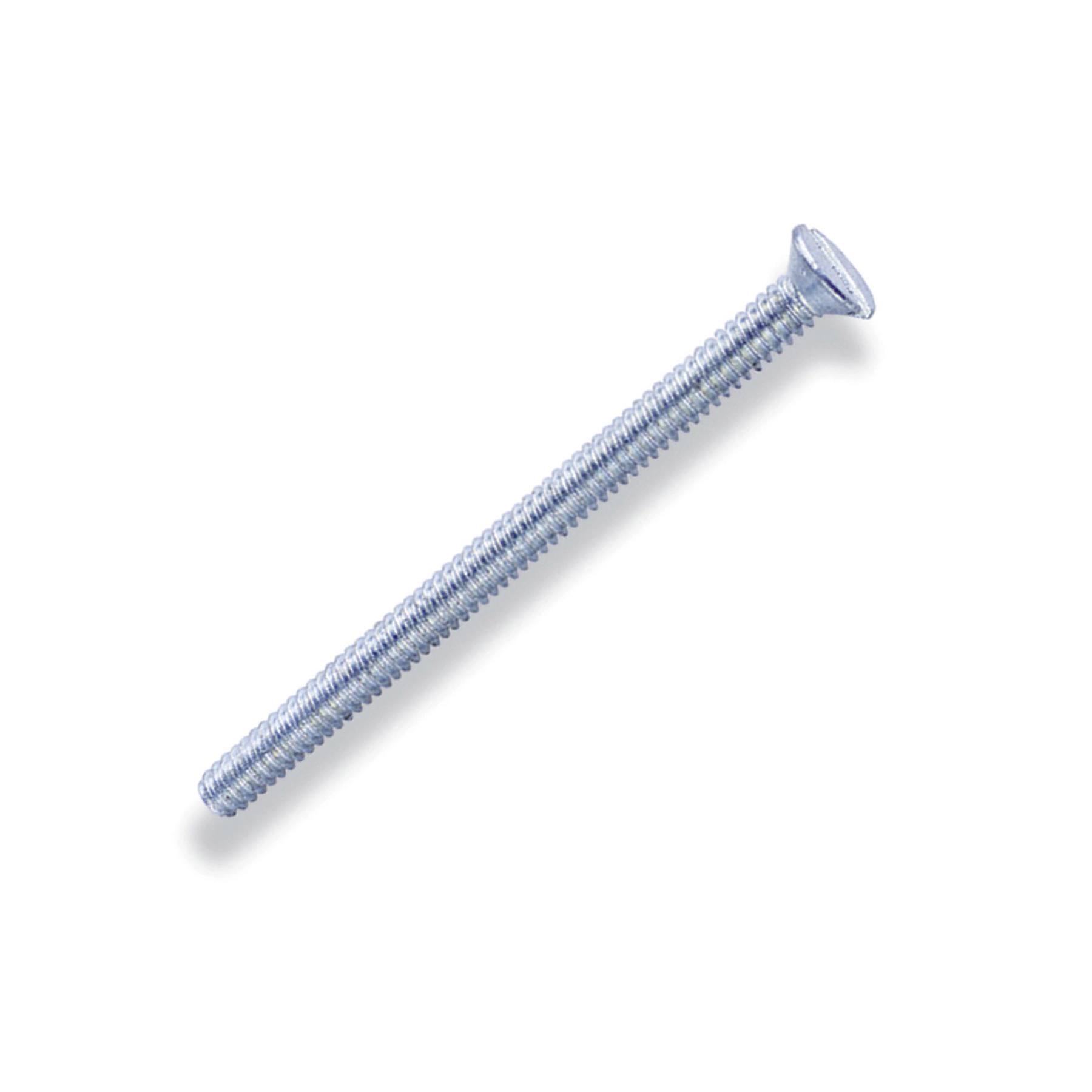 Parafuso de Aço para Caixa de Luz 3,5x76,2mm Máquina Chata Fenda 6 peças