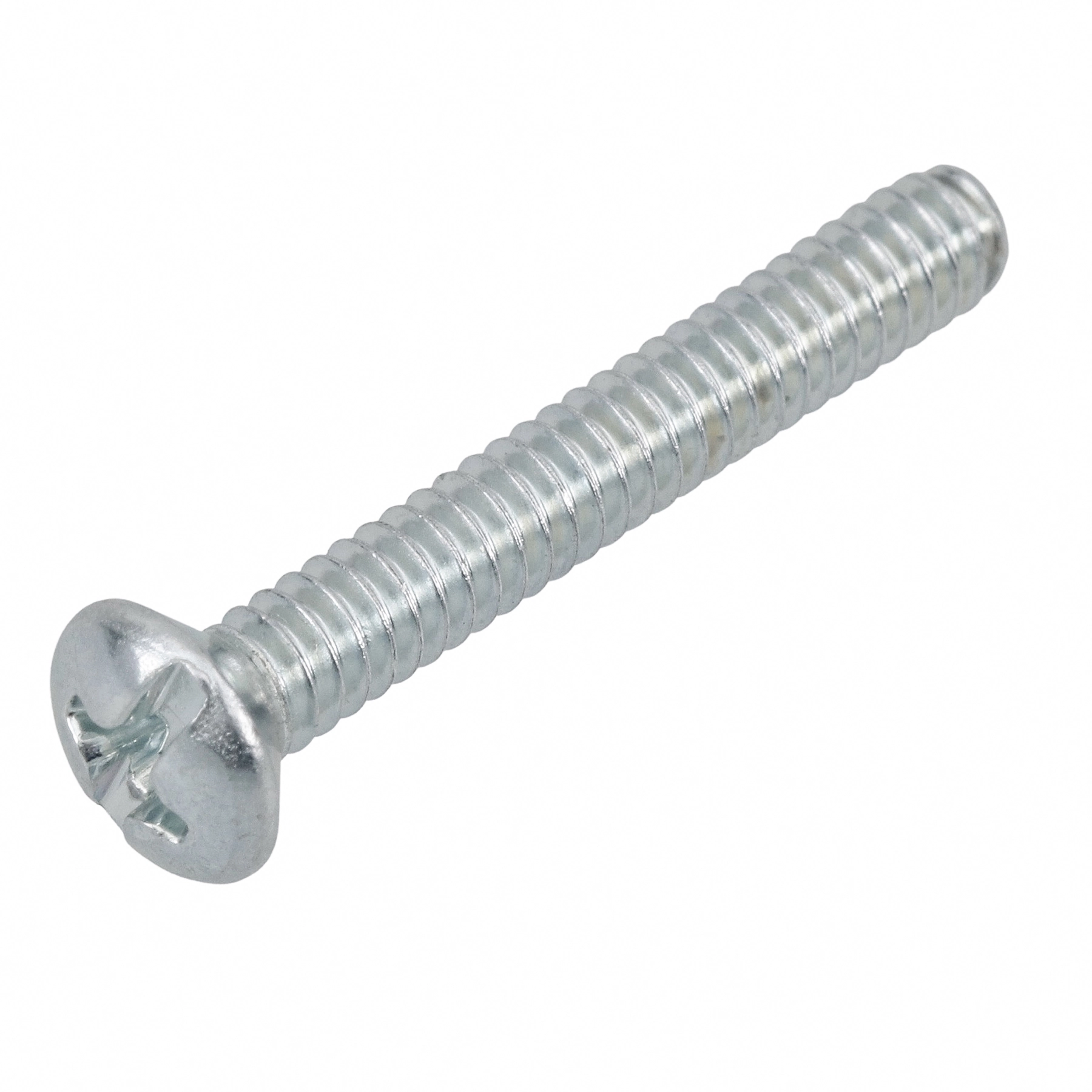 Parafuso de Aço para Caixa de Luz 4,7x25,4mm Máquina Chata Fenda 6 peças