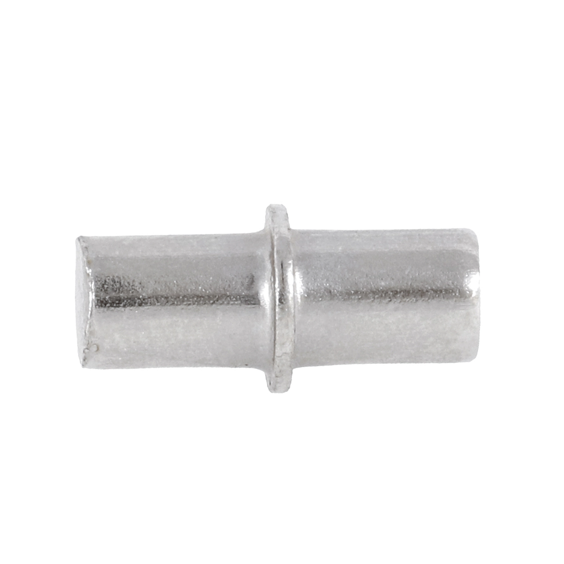 Suporte para Prateleira Madeira Embutir 5x14mm Prata 10 peças