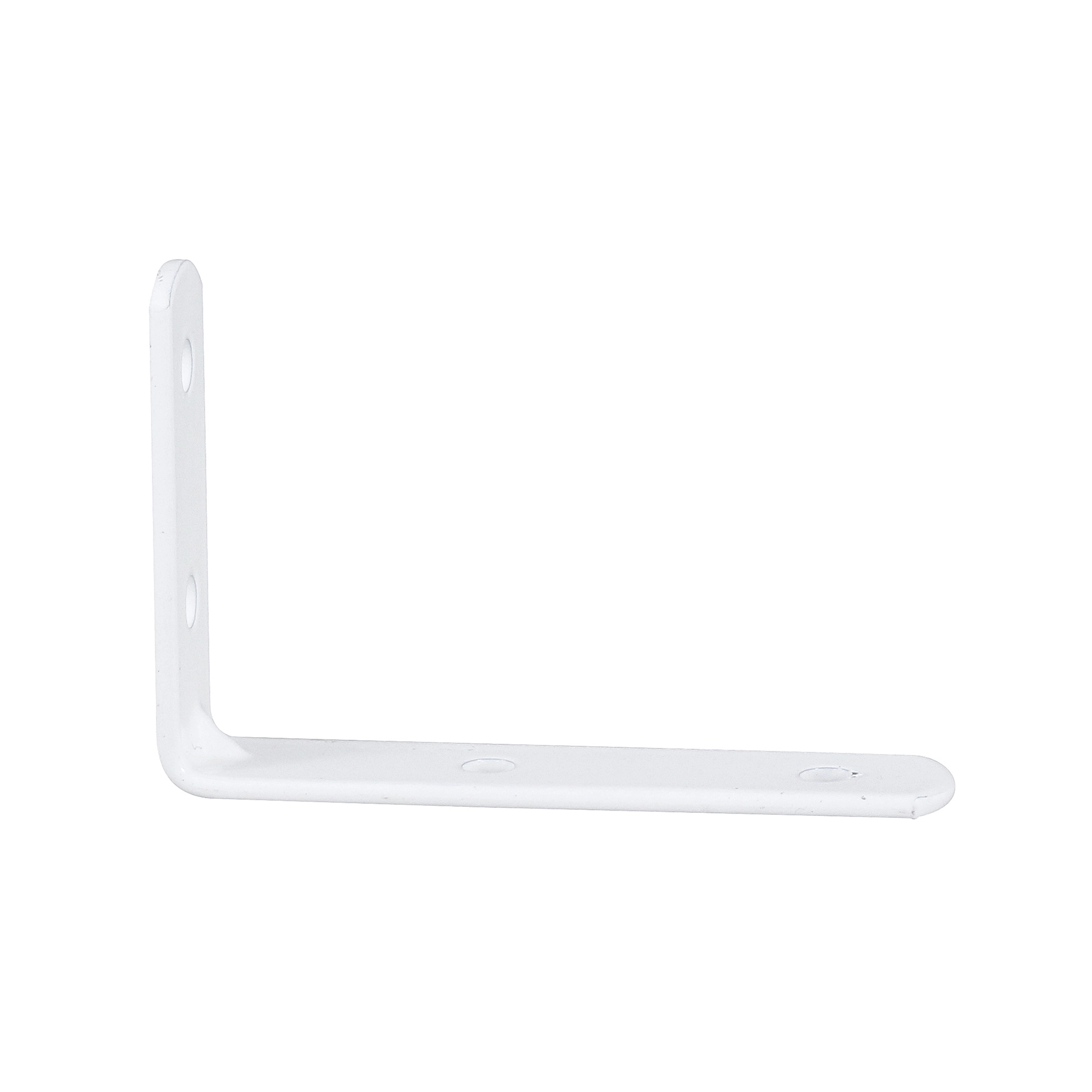 Cantoneira Abas Desiguais Aço 15x50x75mm Branco 1 peça