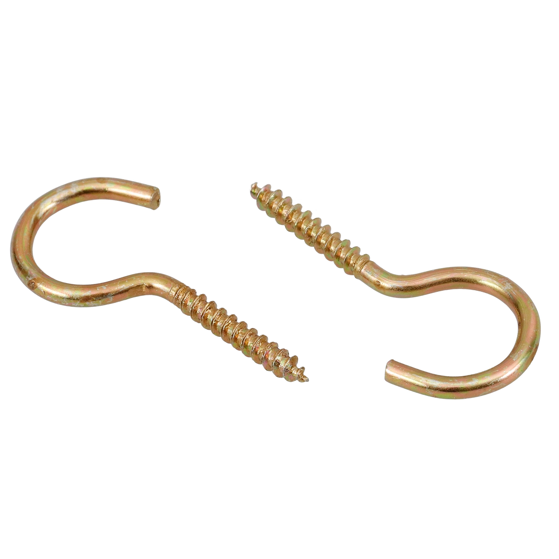 Parafuso Gancho Aço Bicromatizado 2,3x35mm 5 peças