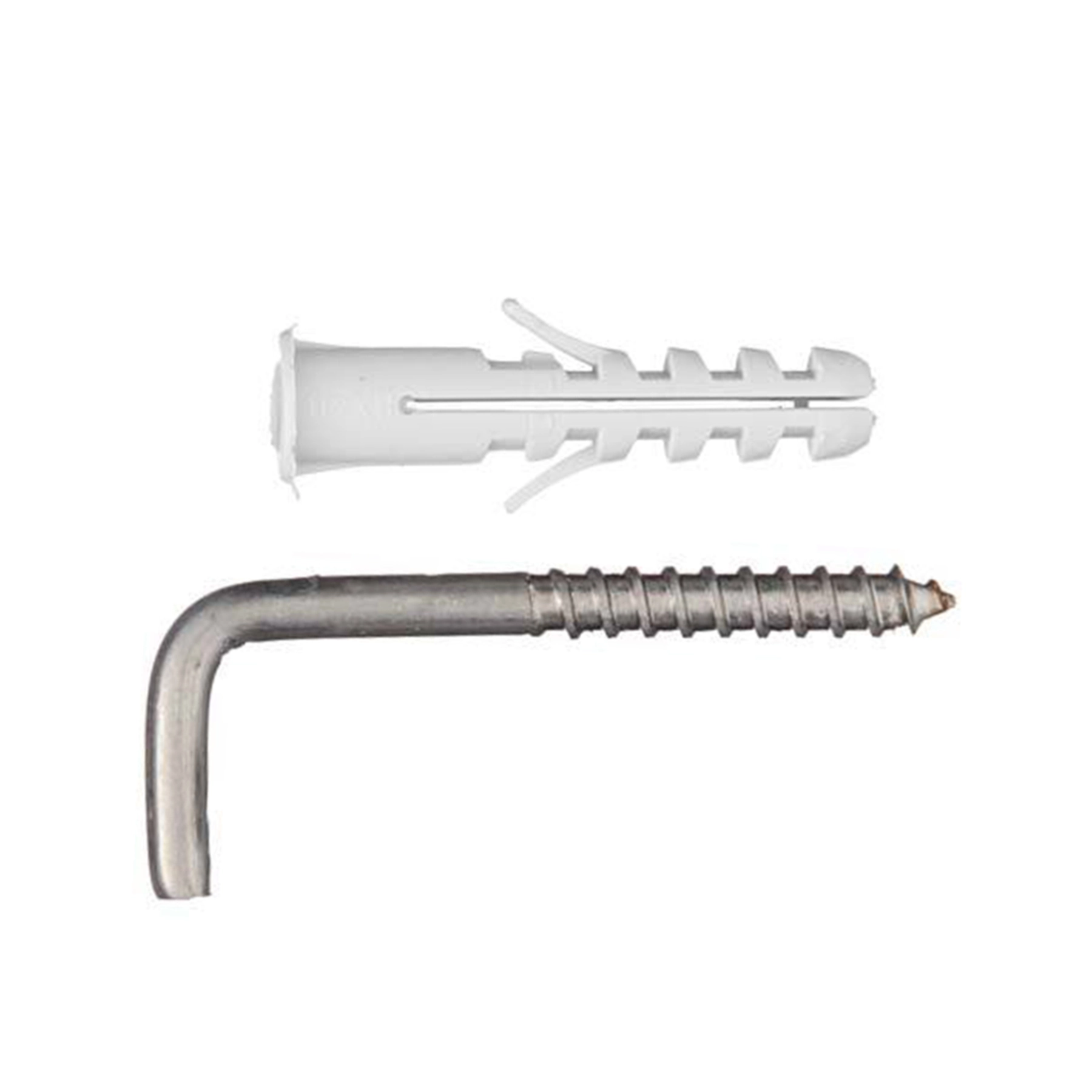 Bucha Nylon para Alvenaria 8mm com Escápula 2 peças Standers