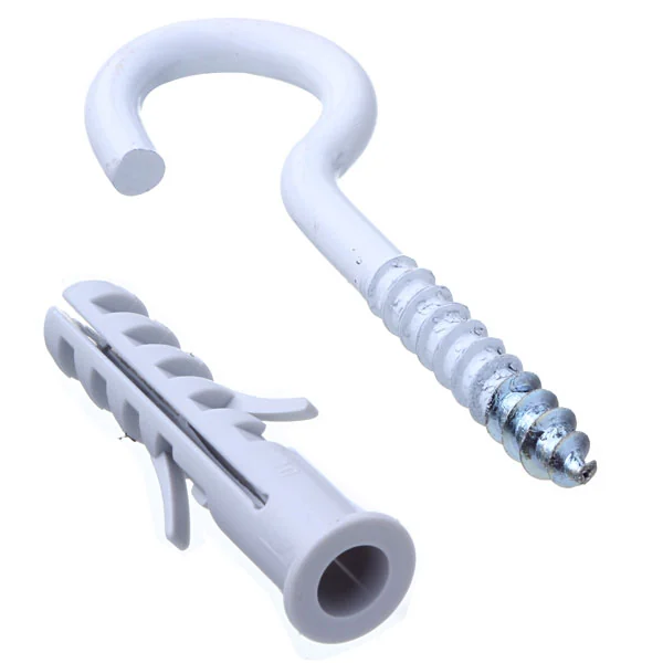 Bucha de Nylon para Alvenaria 8mm com Parafuso 2 unidades Standers