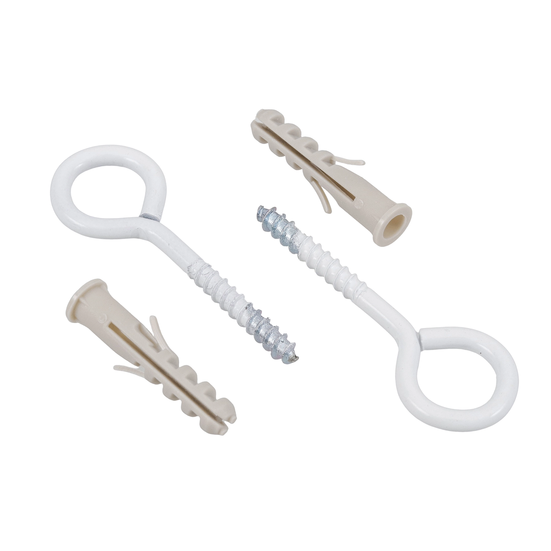 Bucha Nylon para Alvenaria 6mm com Pitão 4 unidades Standers