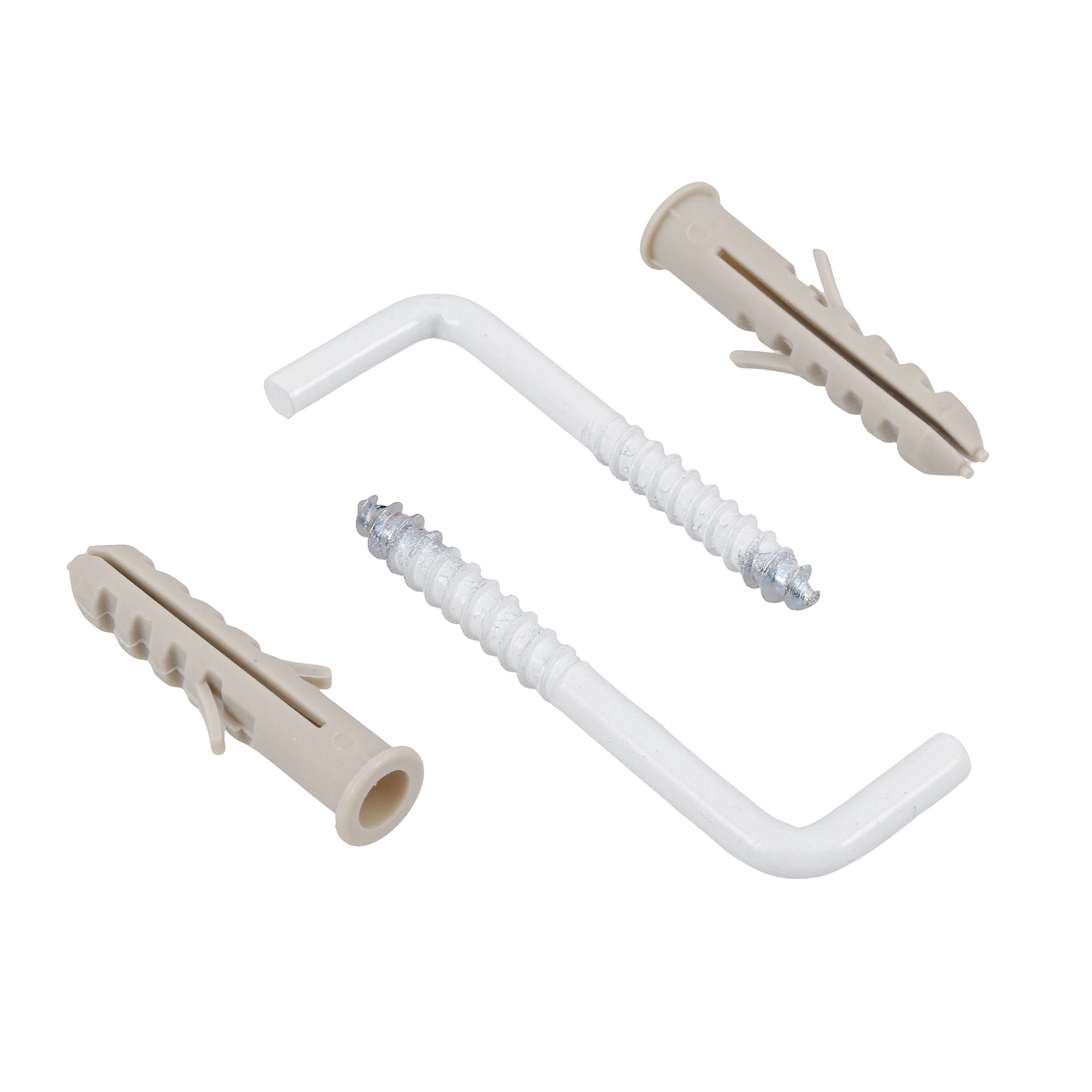 Bucha de Nylon para Alvenaria 8mm com Escápula 2 peças Standers