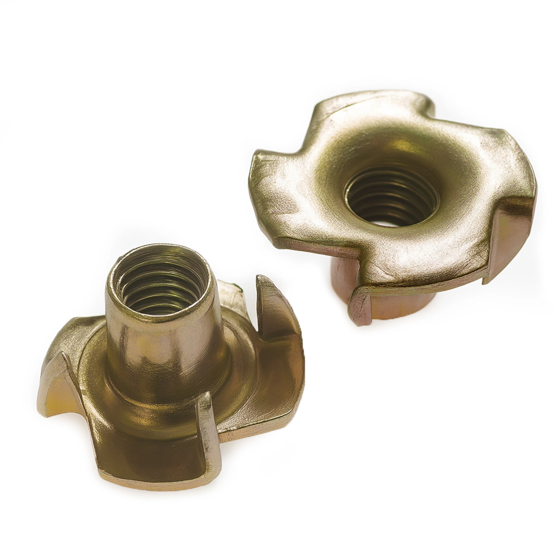 Porca Garra Aço 6mm 1/4" 4 peças