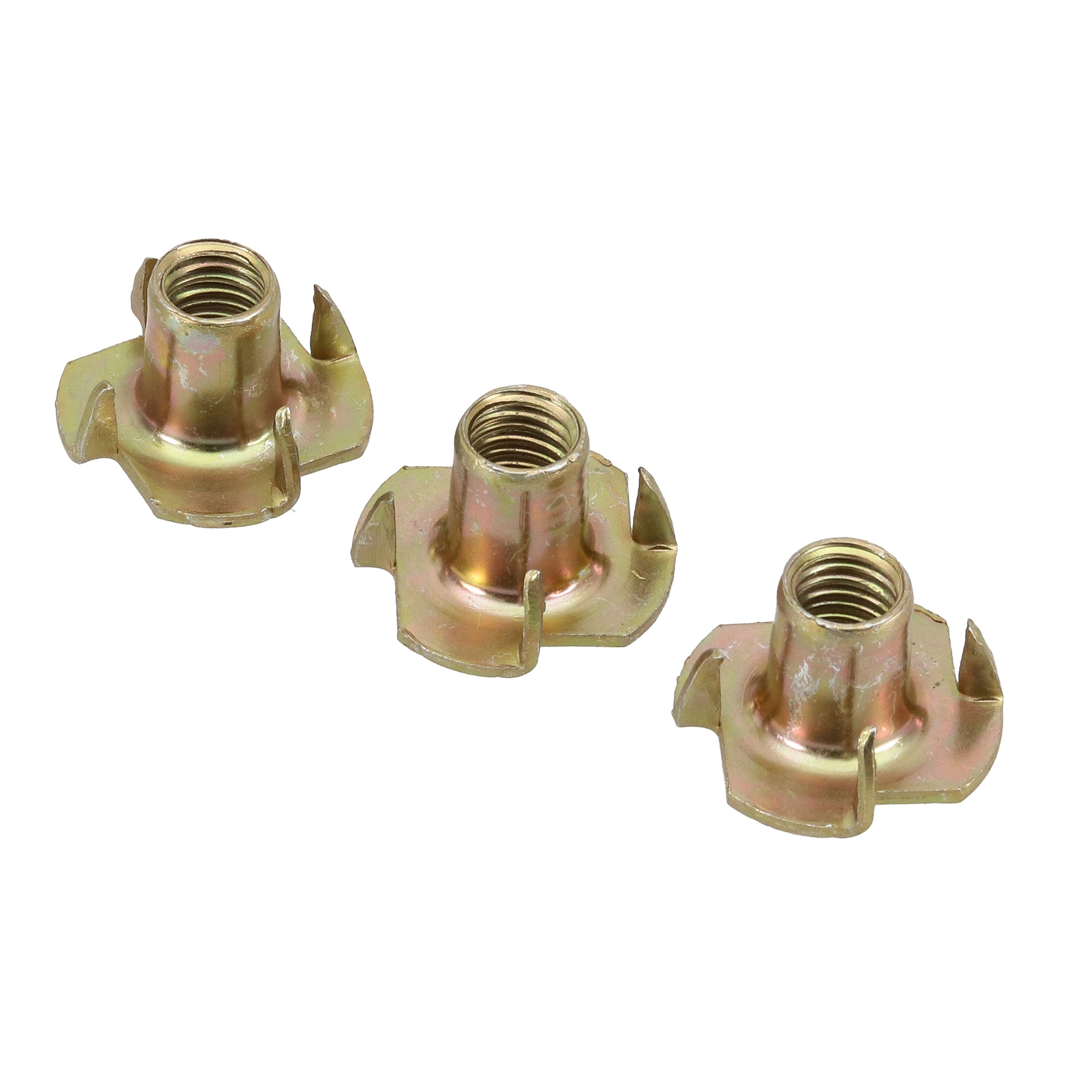 Porca Garra Aço 8mm 5/16" 3 peças