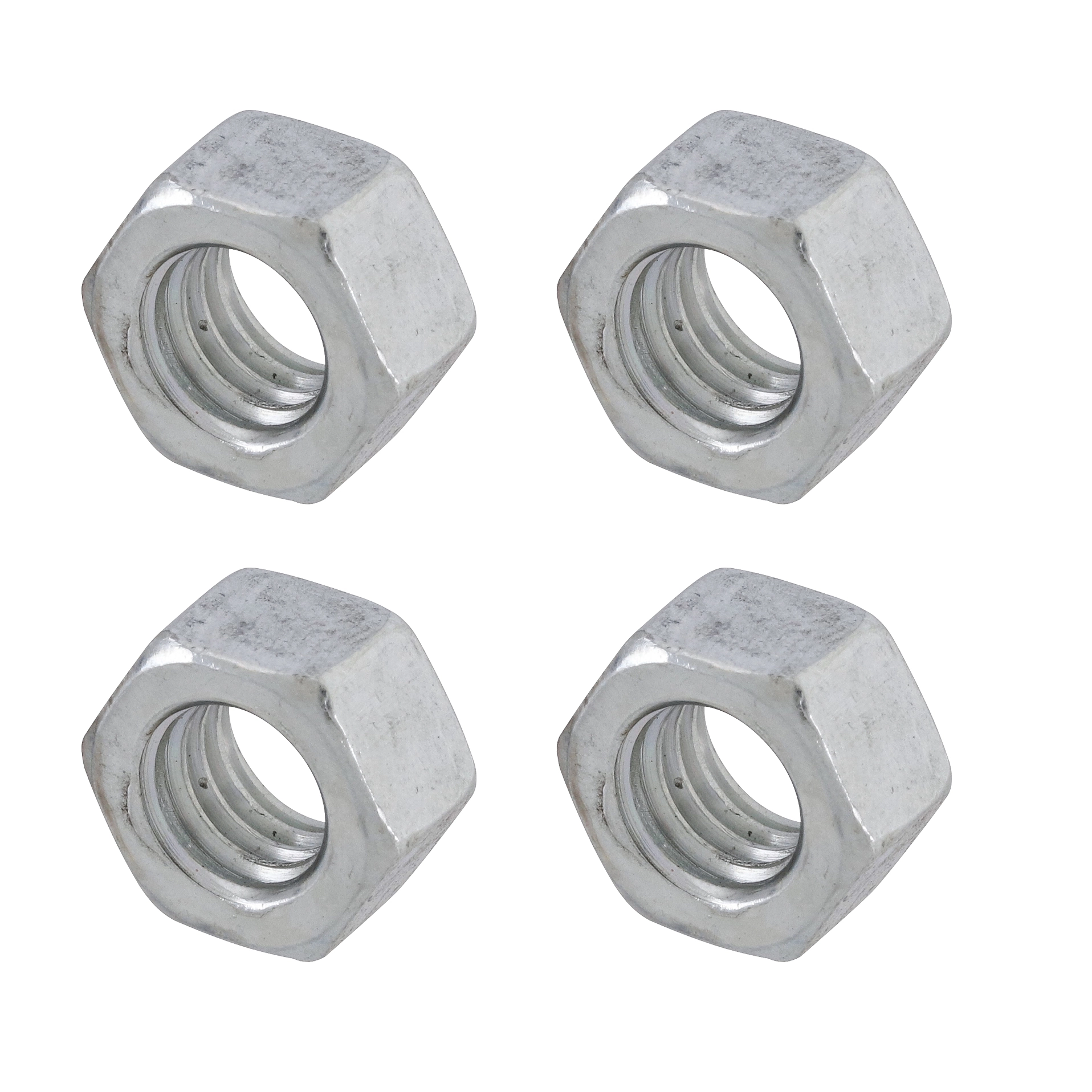 Porca Sextavada Aço 3/8" 4 peças