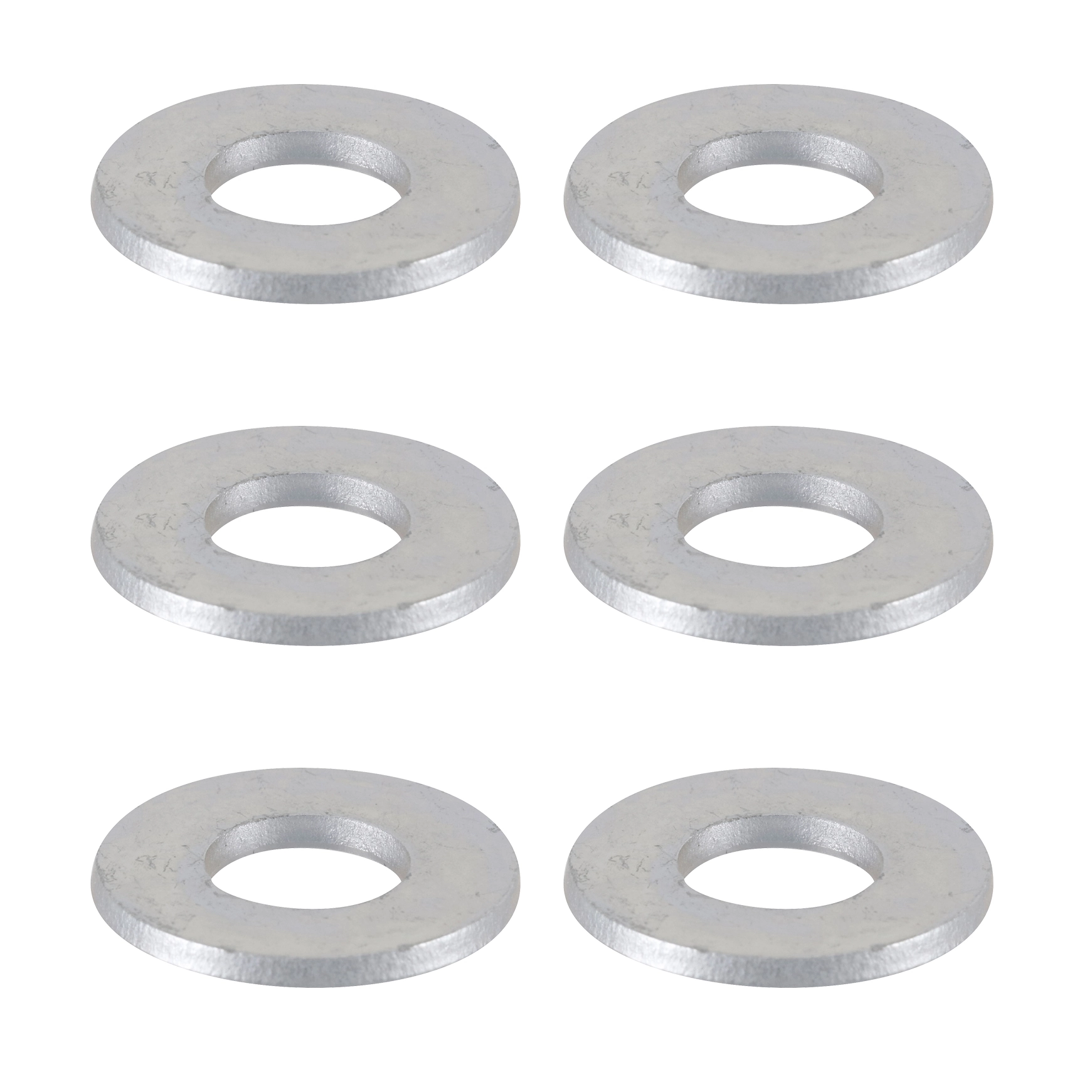Arruela Lisa Aço 10mm 3/8" 6 peças