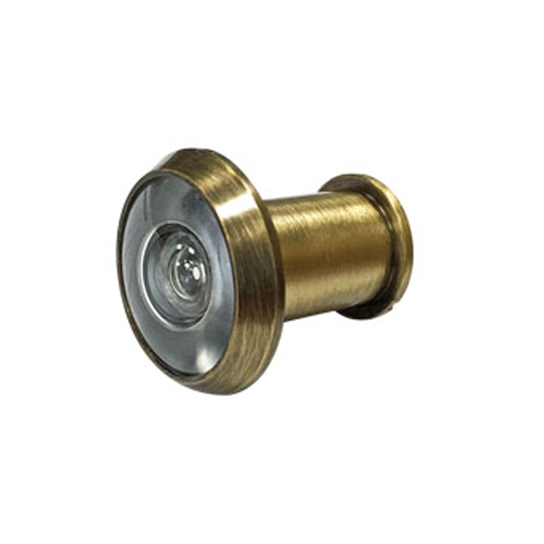 Olho Mágico para Porta 25 a 42mm 180º Zamac Prata Oxidado