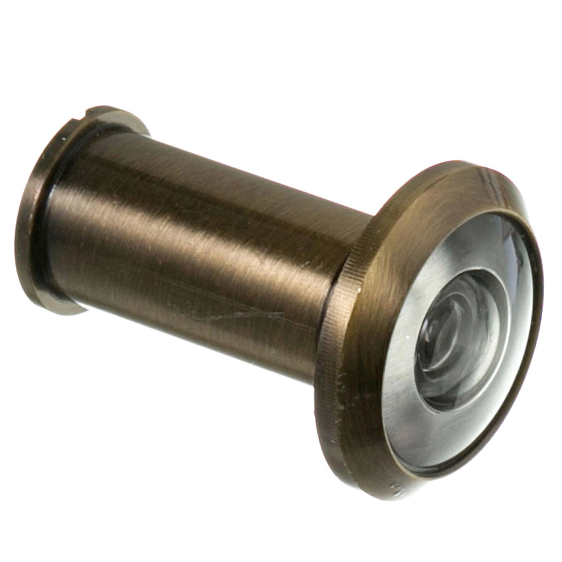 Olho Mágico para Porta 35 a 50mm 200º Zamac Dourado Oxidado