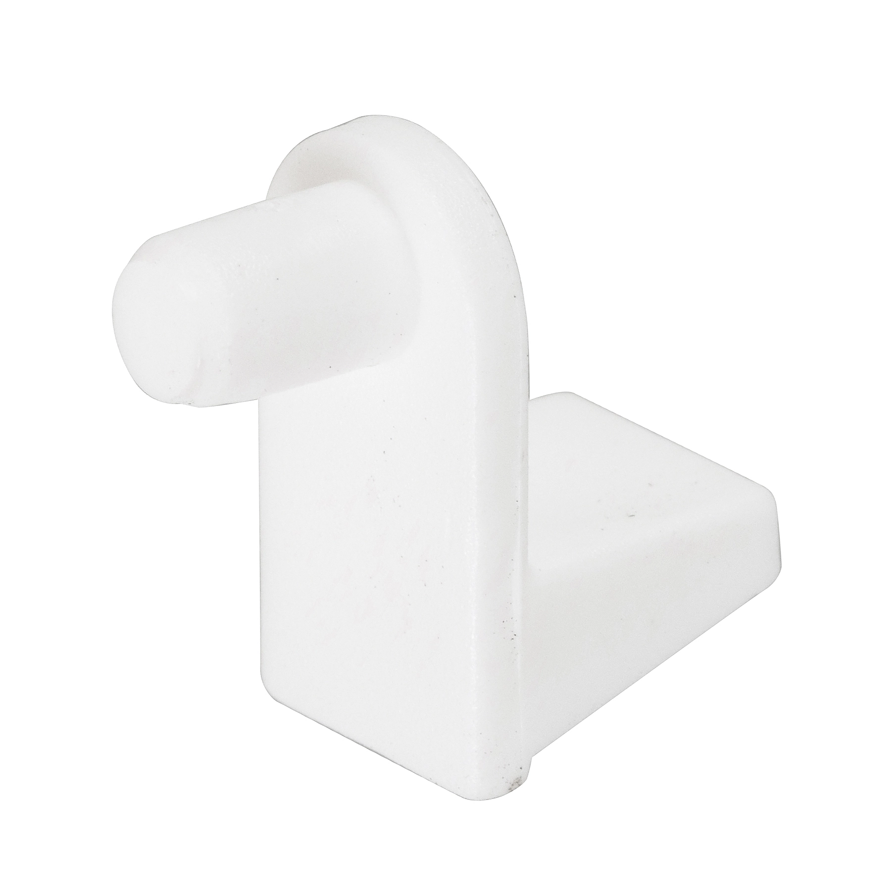 Suporte para Prateleira Madeira Embutir 10x8mm Branco 20 peças