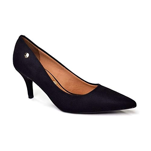 Sapato Beira Rio Camurca Flex 38 Preto
