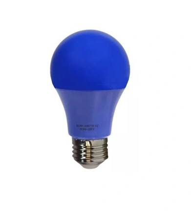 Lâmpada Bulbo Led 7w A60 Colorida Azul E27 Bivolt