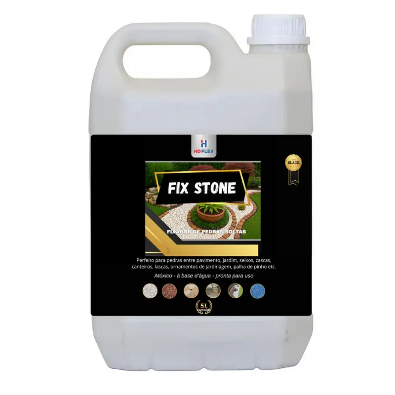 Fix Stone Hd Flex 5 L – Textura Decorativa E Fixador De Pedras Naturais