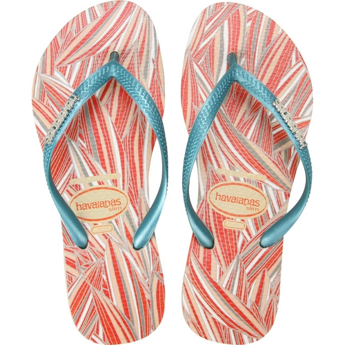Chinelo Havaianas Slim Tropical Areia