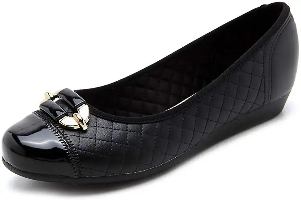 Sapatilha Moleca 52304301418715745 Turim Preto 34
