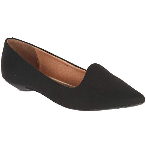 Sapato Beira Rio 38 Preto Camurca Flex