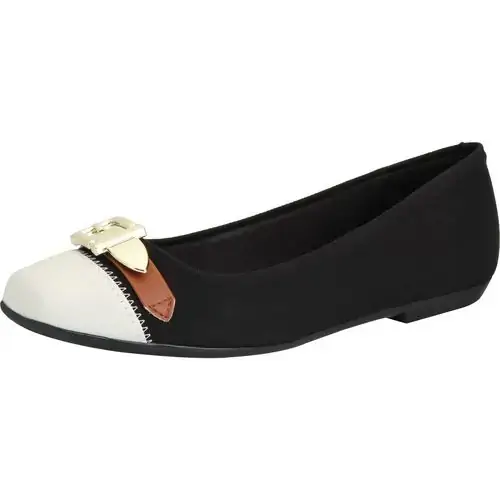 Sapatilha Moleca 35 Preto/bco Lona Verao
