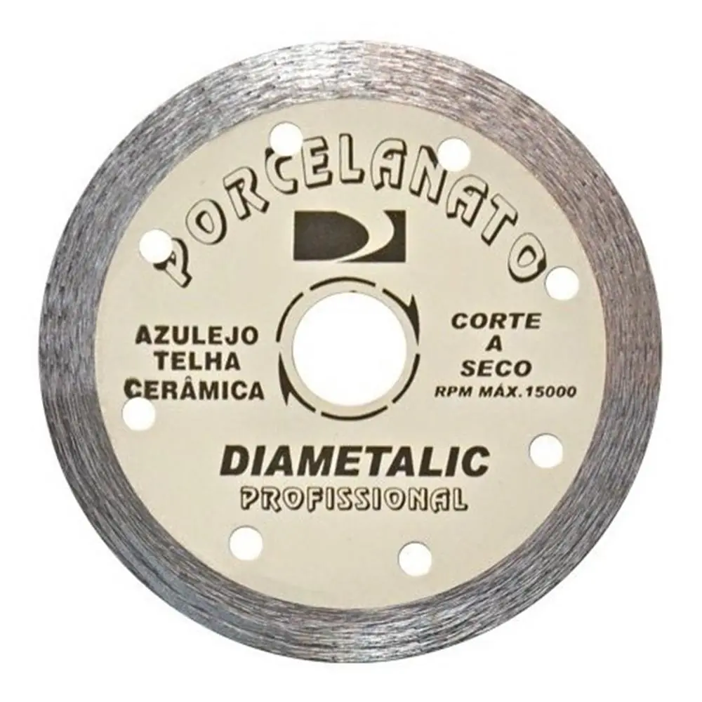 Kit 3 Discos De Corte Diamantado Porcelanato 110mm