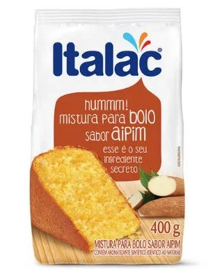 Mistura Para Bolo Italac Aipim 400g
