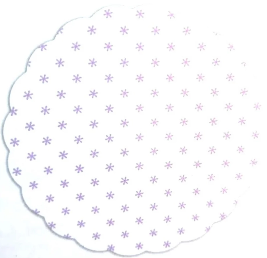 Fundo Para Doces Asterisco Lilas N. 07