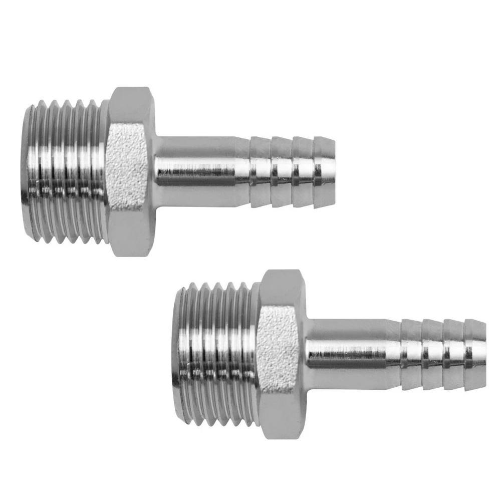Kit 2 Adaptador Rm 1/2 Espigão 3/8 Pex Gás Multicamadas