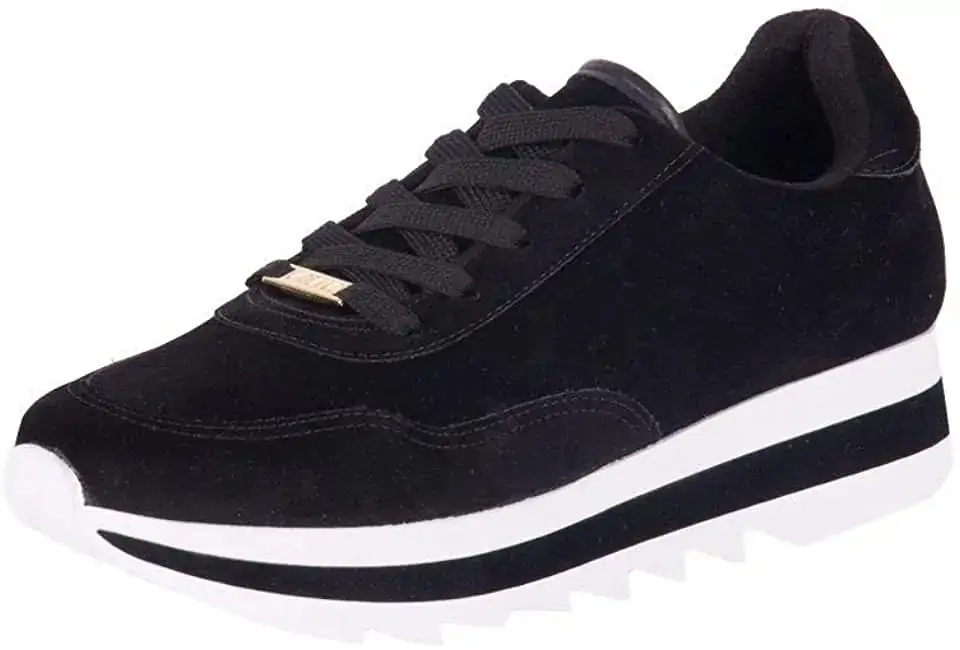 Tenis Vizzano 13191001422015745 Nobuck Preto 37