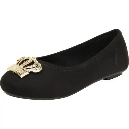 Sapatilha Inf Molequinha Preto 30 Camurca Flex