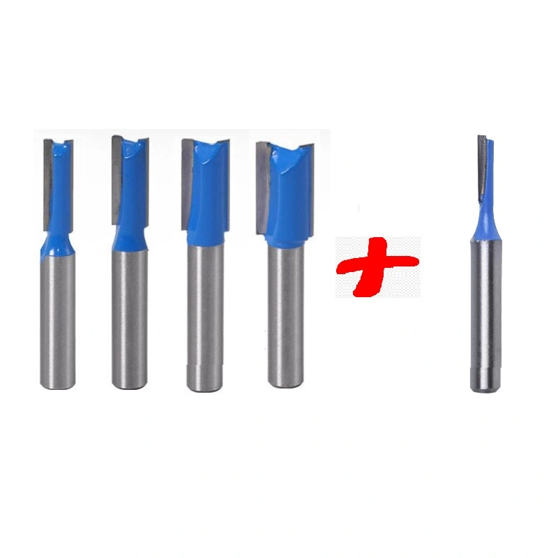 Conjunto Fresa Reta Para Tupia Haste 6mm ( Filetto)