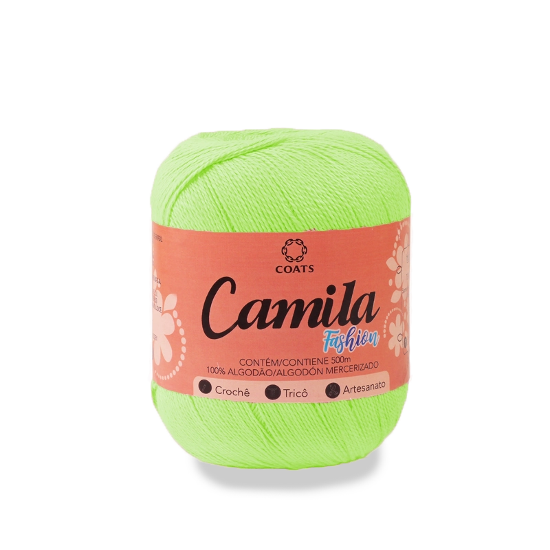 Linha Algodao Mercer Camila Verde