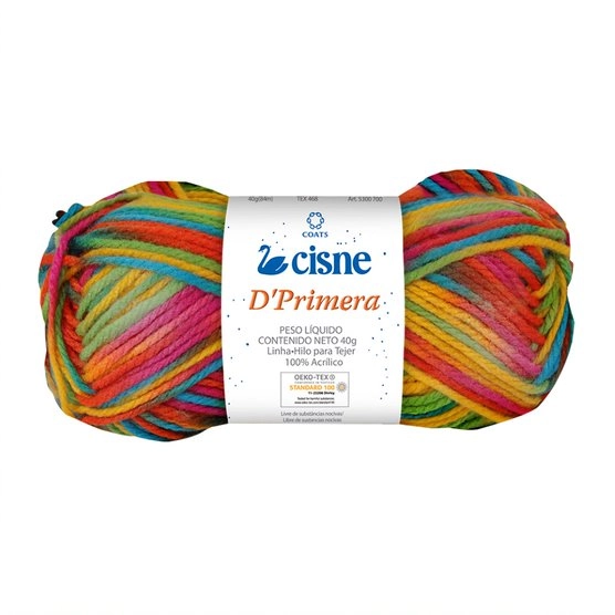 Novelo De La Cisne D Primera Multicolor 40g Cod00400