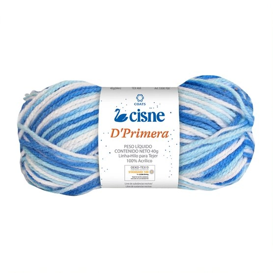 Novelo De La Cisne D Primera Multicolor 40g Cod00117
