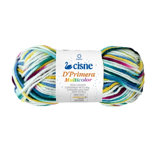 Novelo De La Cisne D Primera Multicolor 40g Cod00137