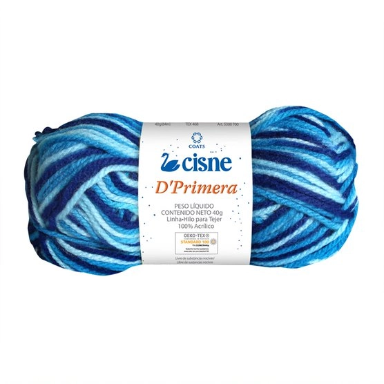 Novelo De La Cisne D Primera Multicolor 40g Cod00173